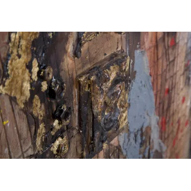 OBRAZ NA PŁÓTNIE GITARA ARTY 90 3,5 120 cm